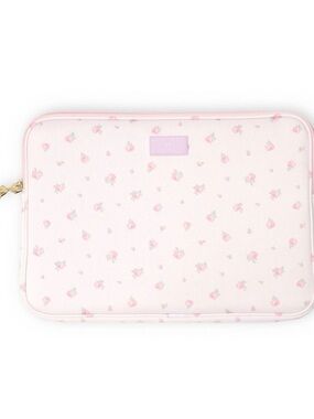 LoveShackFancy.   Pastel Pink Floral. 
Laptop Sleeve